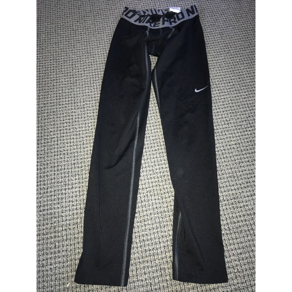 Nike Pro Womens Medium Black Compression Pants